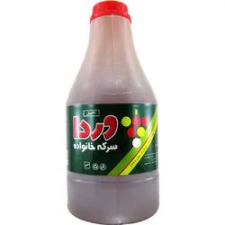سرکه تقطیری (سرکه ترشی) کارامل دار بهداشتی قرمز خانواده وردا 3500 گرمی