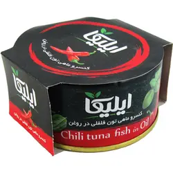 کنسرو تن ماهی فلفلی در روغن ایلیکا 180 گرمی