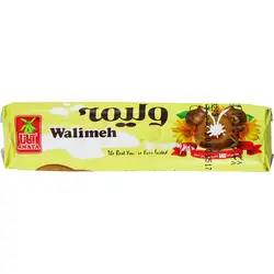 آبنبات شیری مغزدار استوانه ای ولیمه آناتا بسته 10 عددی