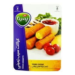 کراکت سیب زمینی حدود 8 قطعه کاله پمینا 390گرمی