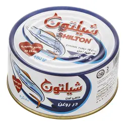 کنسرو تن ماهی در روغن حاوی امگا 3 شیلتون ۱۸۰گرمی