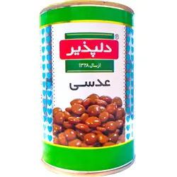 کنسرو عدسی دلپذیر 420 گرمی