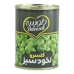 کنسرو نخود فرنگي دلوسه 400 گرمی
