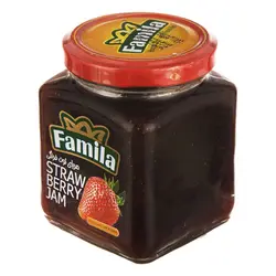مربای توت فرنگی فامیلا 300گرمی