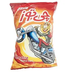اسنک پنیری (پفک) موتوری خانواده چی توز 100 گرمی