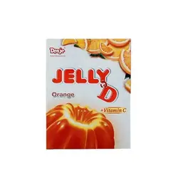 پودر ژله پرتقال حاوی ویتامین C جلید دراژه 100 گرمی