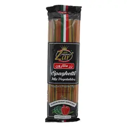ماکارونی(اسپاگتی) سبزیجات 1.5 زر ماکارون 500 گرمی