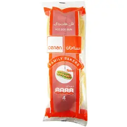 نان هات داگ (ماندگاری 1 ماه در فریزر پس از تاریخ تولید) سه نان 4 عددی