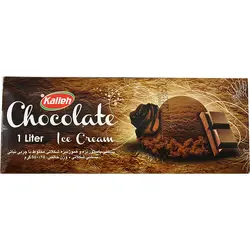 بستنی شکلاتی کاله 1 لیتری 550 گرمی