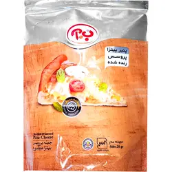 پنیر پیتزا پروسس رنده شده ب.آ  500 گرمی