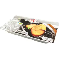 شنیتسل مرغ 75% 4عددی (کاملا پخته و منجمد) ب.آ  570 گرمی
