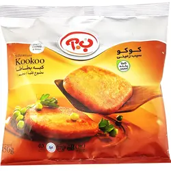 کوکو سیب زمینی(کاملا پخته و منجمد) ب.آ  450 گرمی