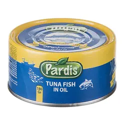 کنسرو تن ماهی در روغن پردیس 180 گرمی