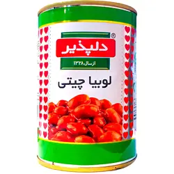 کنسرو لوبیا چیتی دلپذیر 420 گرمی