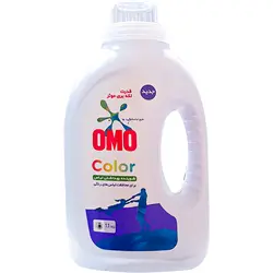 مایع لباسشویی مناسب لباس های رنگی کنسانتره امو OMO Active سفید 1100 گرمی