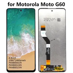 ال سی دی موتورولا LCD MOTOROLA MOTO G60S BLACK