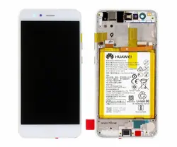 ال سی دی هوآوی بافرم شرکتی با باطری LCD HUAWEI P10LITE WHITE