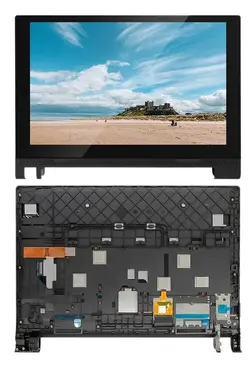 تاچ و ال سی دی تبلت لنوو بافرم شرکتی LCD LENOVO YOGA TAB3 X50M BLACK