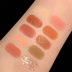 پالت سایه چشم هلو وونگی VONGEE مدل نرمالو دار  18 رنگ