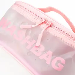 کیف آرایشی و بهداشتی ضدآب واش بگ washbag اورجینال مدل استوانه ای  صندوقی