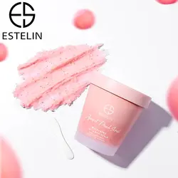 اسکراب هلو و زردآلو سفید کننده استلین 280گرم Estelin Apricot &amp; Peach Scrub