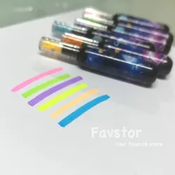 ست ۶ عددی هایلایتر طرح گلکسی کد 8316