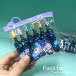 ست ۶ عددی هایلایتر طرح گلکسی کد 8316