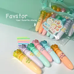 ست 6 عددی هایلایتر طرح پنجه Qesfun کد Q-1360