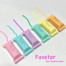 ست ۶ عددی مینی هایلایتر طرح شکلات candy کد E-6718