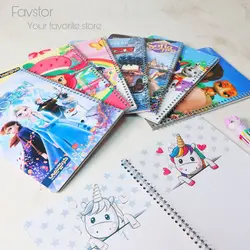 دفتر مشق سیمی برگه طرحدار طرح انیمیشن