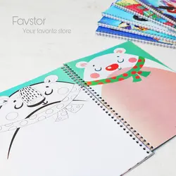 دفتر مشق سیمی برگه طرحدار طرح انیمیشن