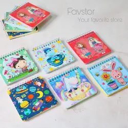 دفترچه یادداشت 9.5 * 9.5 برگه طرح‌دار