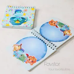 دفترچه یادداشت 9.5 * 9.5 برگه طرح‌دار