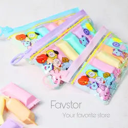 ست ۶ عددی مینی هایلایتر طرح شکلات BTS کد E-6718