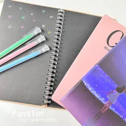 دفتر سیاه برگ جلد سخت  سری Girl کد 521