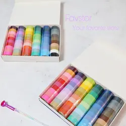 چسب واشی رنگی طرح Rainbow