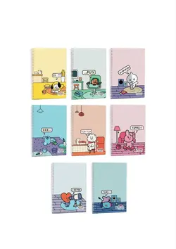 دفتر ۴ خط ۶۰ برگ سری BTS کد 321