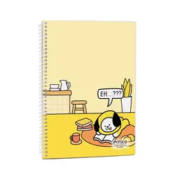 دفتر ۴ خط ۶۰ برگ سری BTS کد 321