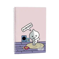 دفتر ۴ خط ۶۰ برگ سری BTS کد 321