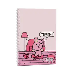 دفتر ۴ خط ۶۰ برگ سری BTS کد 321