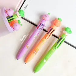 خودکار 6 رنگ KUKI  طرح سبزیجات کد KK-7122