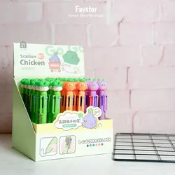 خودکار 6 رنگ KUKI  طرح سبزیجات کد KK-7122