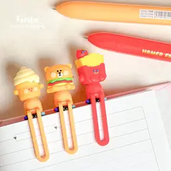 خودکار 6 رنگ KUKI  طرح فست فود کد KK-7138