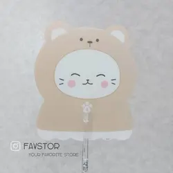 بادبزن طرح گربه