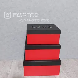 باکس طرح LOVE