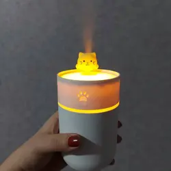 دستگاه بخور سرد LED دار طرح گربه