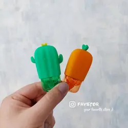 غلط گیر نواری طرح هویج و کاکتوس