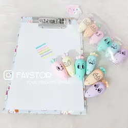 ست هایلایتر طرح هویج ایموجی