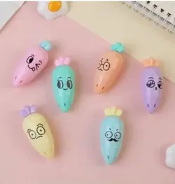 ست هایلایتر طرح هویج ایموجی