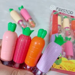 لیپ گلاس طرح هویج و ذرت Magic